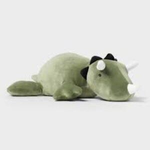 Pillowfort Weighted Plush Dinosaur Throw Pillow
